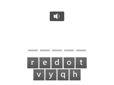 OG Intermediate Red Words