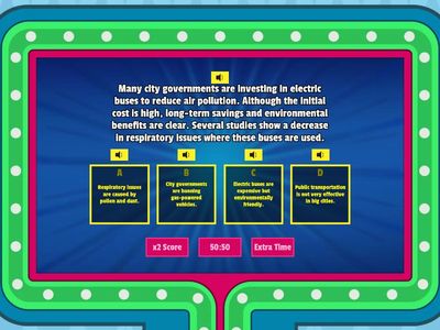 Main Idea Detectives Game