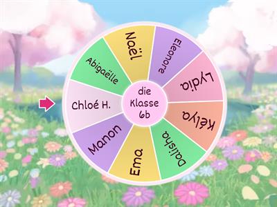 Schülerroulette 8. Klasse Bili