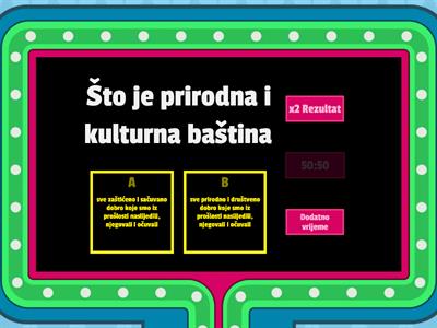 Prirodna i kulturna baština u Hrvatskoj