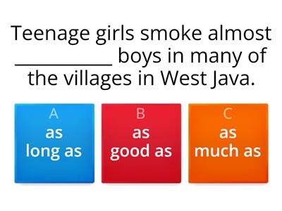 Comparatives