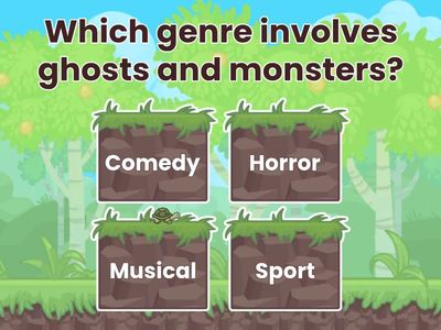 G8 EAL Film Genres Recap Quiz