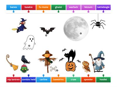 Halloween vocabulary (Scots)