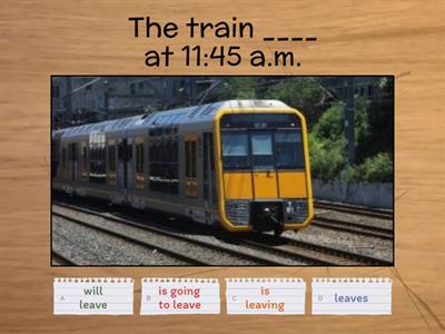 Ways of expressing future