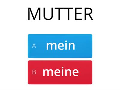 Meine Familie: mein-meine