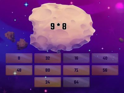 Табличное умножение на 8