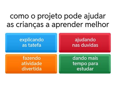 projeto de apoio educacional 