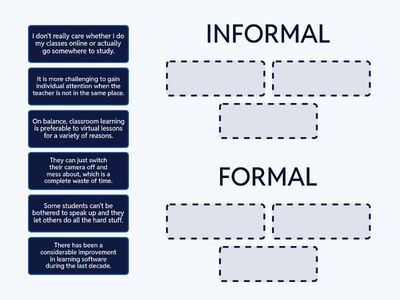 5b Formal VS Informal language