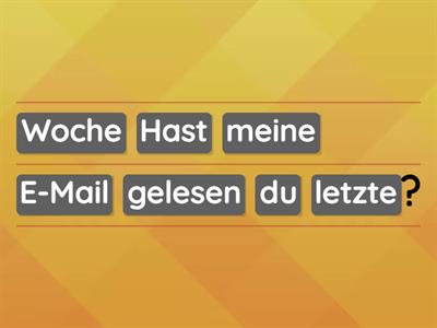  „haben" + Partizip II = Perfekt mit „haben"