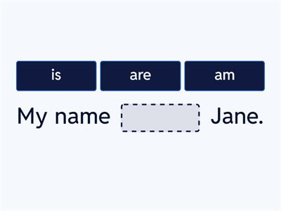 To be  \ Do \ Does (Foxwill)