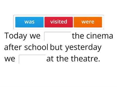 Past tense regular verbs