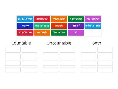 Quantifiers: A2+