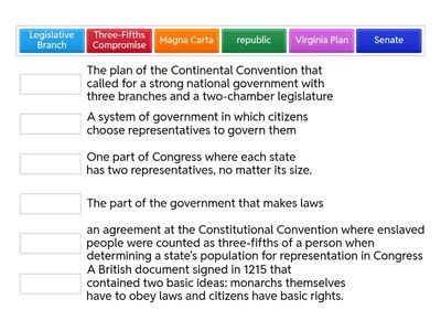Constitution Vocab 2