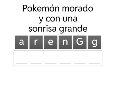 Adivina el Pokemón
