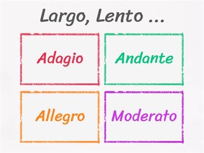 Відгадай наступний темп