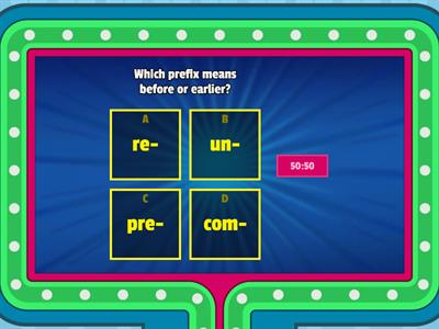 Prefixes IMSE 