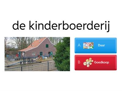 Duur en goedkoop - activiteiten met kinderen