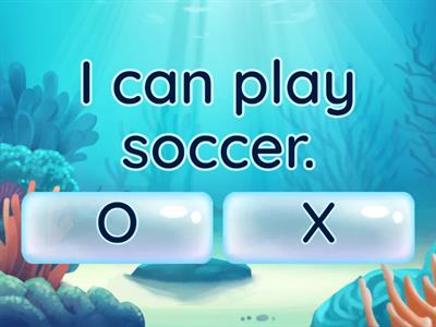 조동사 will & can OX퀴즈