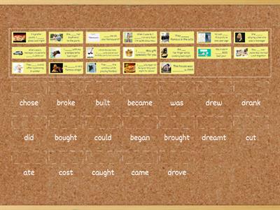 Simple Past - irregular verbs