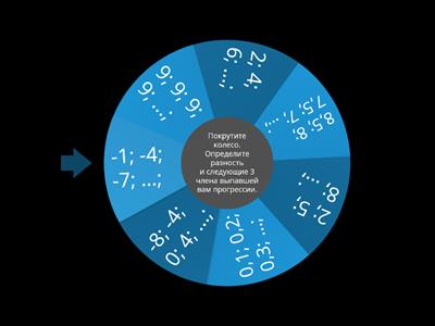 Арифметическая прогрессия