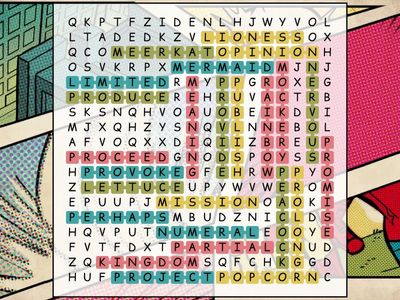 Wordsearch - 7-letter words
