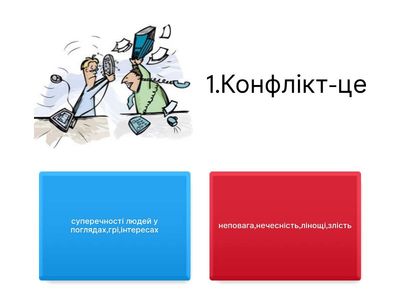 Як залагодити конфлікт?
