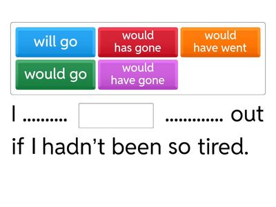 Conditional Sentences