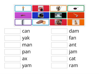 Oxford Phonics short vowels Unit 1 (a-am-an)