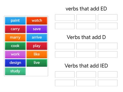Past Simple "regular verbs"