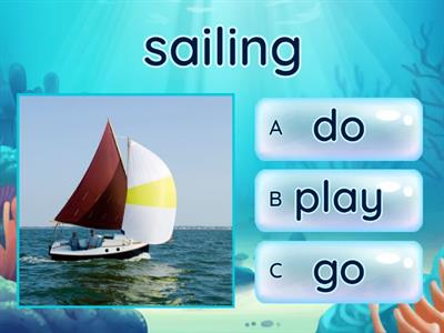 Sports collocations   go// play // do