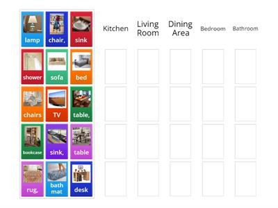 ESOL - Pre Entry - House Objects