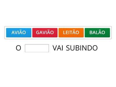 O BALÃO VAI SUBINDO