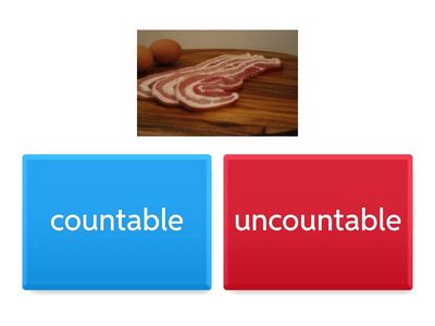 Unit 4 - Food (countable/uncountable)