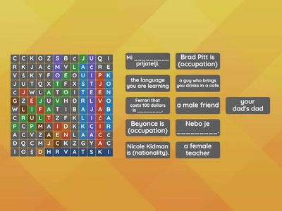 vocab - book 1.1 - beginner