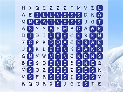 Wordsearch suffix ness