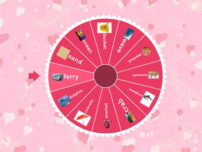 Read and Write - Beach Vocab