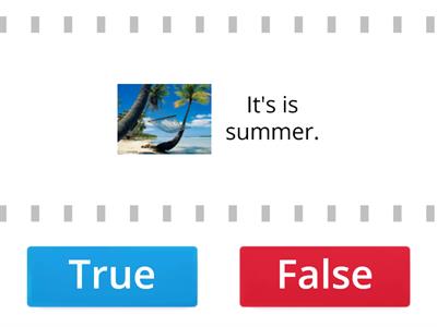 Holiday true or false