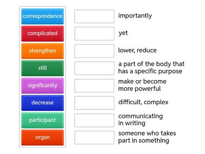 perfecting your vocabulary unit 5-7 definitions