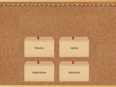 Nouns, Verbs, Adjectives & Adverbs