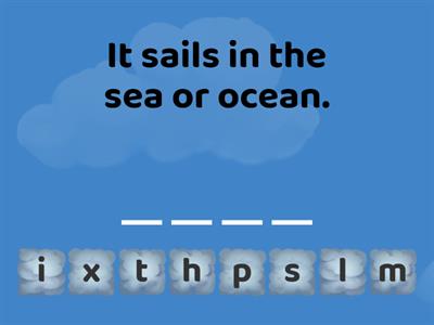 Means of transport Spelling