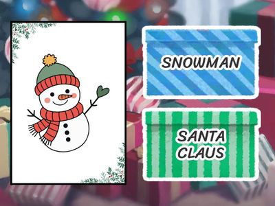 Xmas Vocabulary Quiz