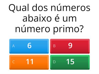 Números naturais primos, compostos