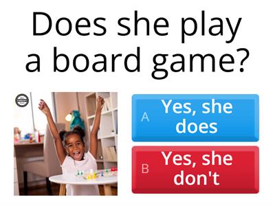 Do / Does questionnaire