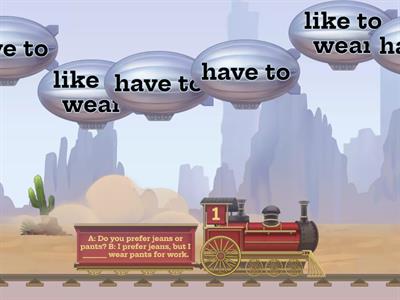 LIKE WANT NEED HAVE + TO