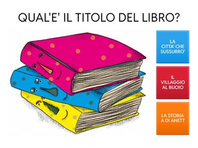 Presentazione del libro che ho letto