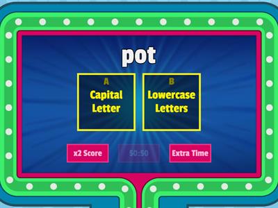 Capital Letters Quiz