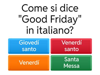   La Pasqua (Beginners)