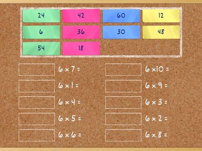 十十乘法表-6