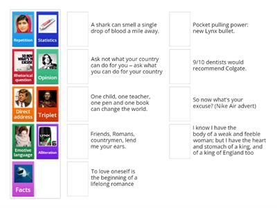 Persuasive techniques - Daforrest