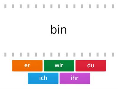 Verb "sein"